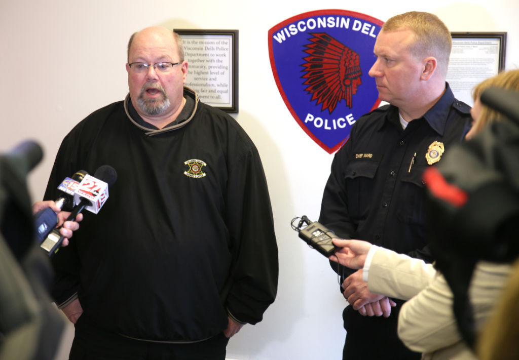 Sheriff, police chief at press briefing (copy)